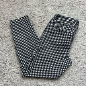 Old Navy mid-rise Pixie gingham pants